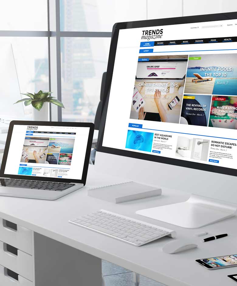 website design for startups and small businesses